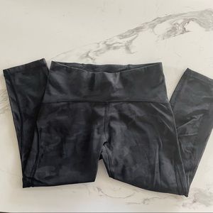 Lululemon Train Times Crop 21” Camo